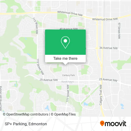SP+ Parking map