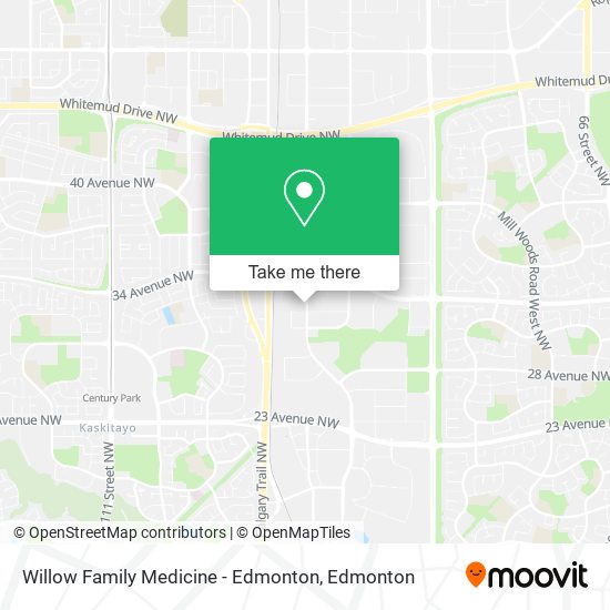 Willow Family Medicine - Edmonton plan