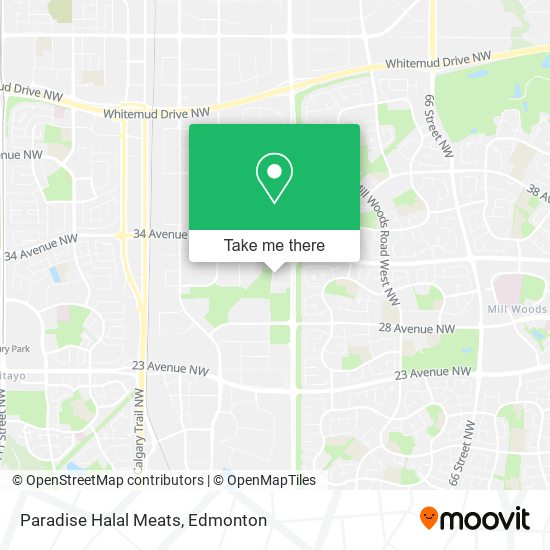 Paradise Halal Meats map