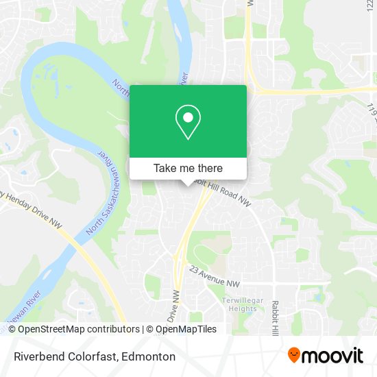 Riverbend Colorfast map