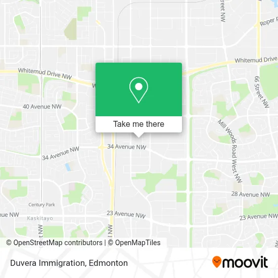 Duvera Immigration map