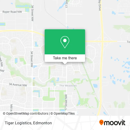 Tiger Logistics map