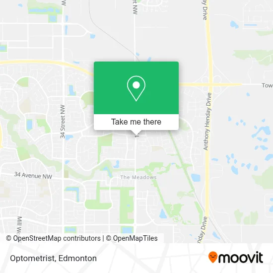 Optometrist map