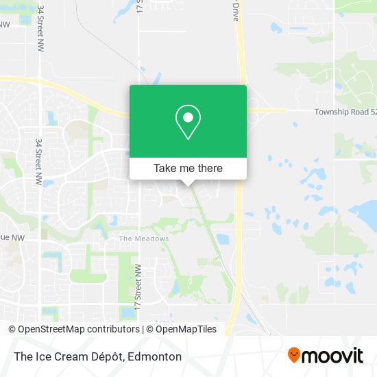 The Ice Cream Dépôt plan