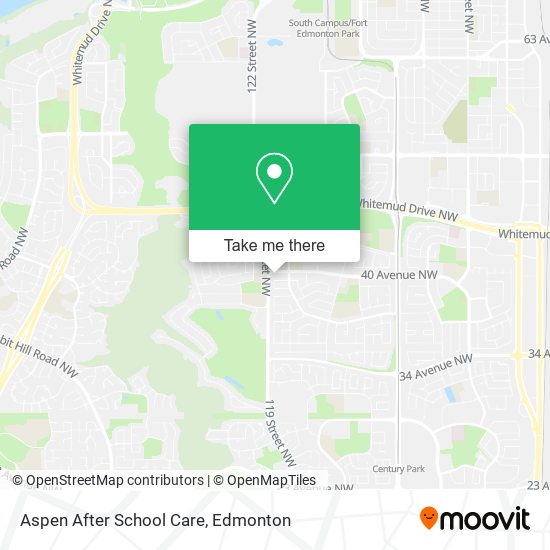 Aspen After School Care map