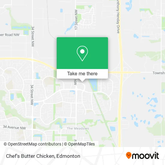 Chef's Butter Chicken map