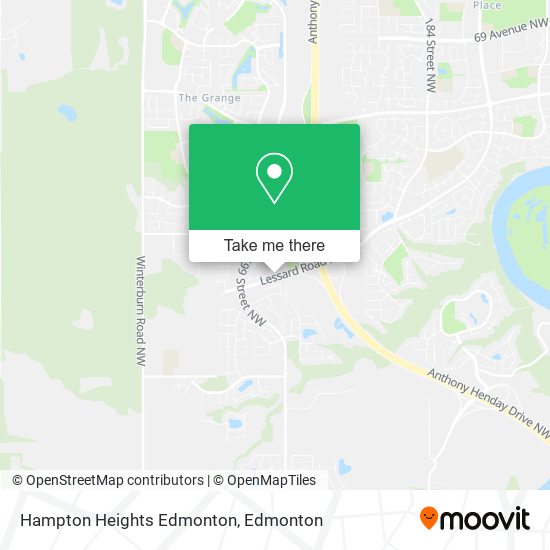 Hampton Heights Edmonton plan
