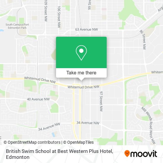British Swim School at Best Western Plus Hotel map