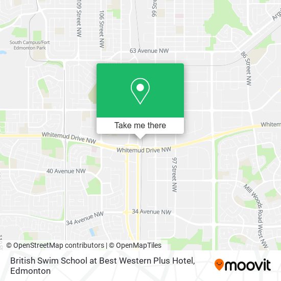 British Swim School at Best Western Plus Hotel plan