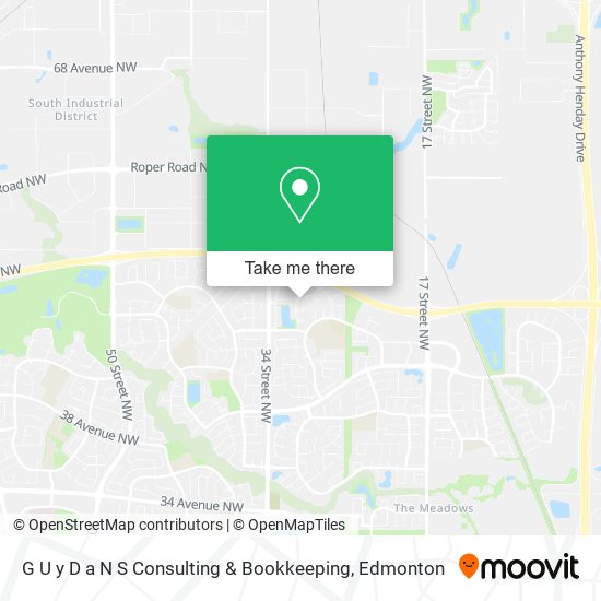G U y D a N S Consulting & Bookkeeping map