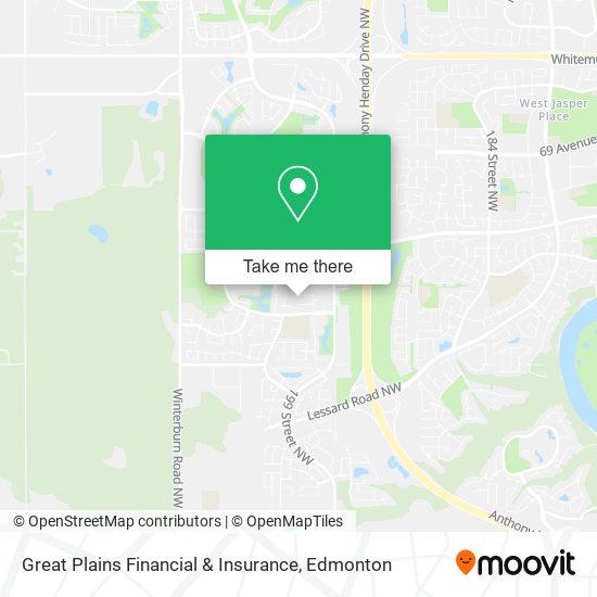 Great Plains Financial & Insurance map