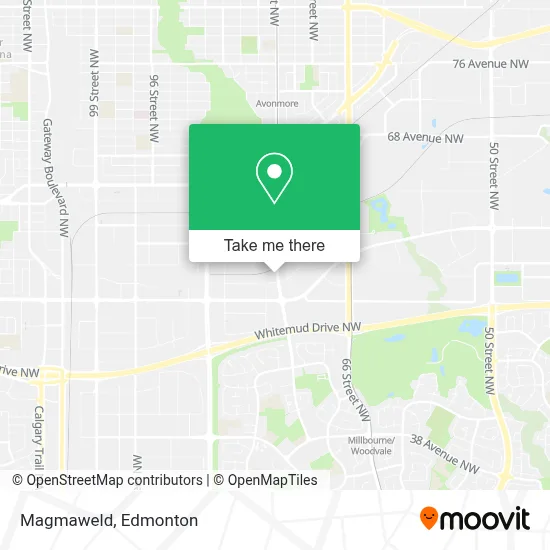 Magmaweld map