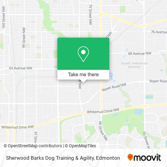 Sherwood Barks Dog Training & Agility map