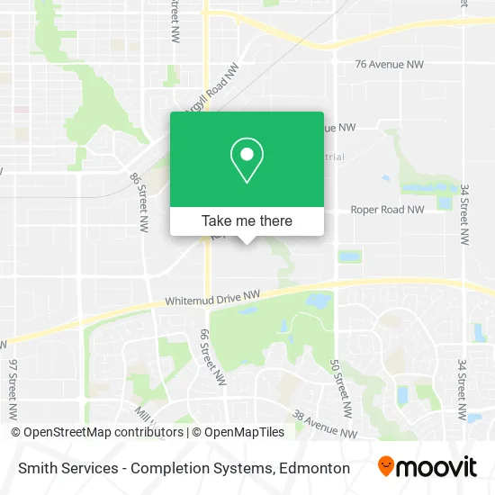 Smith Services - Completion Systems map