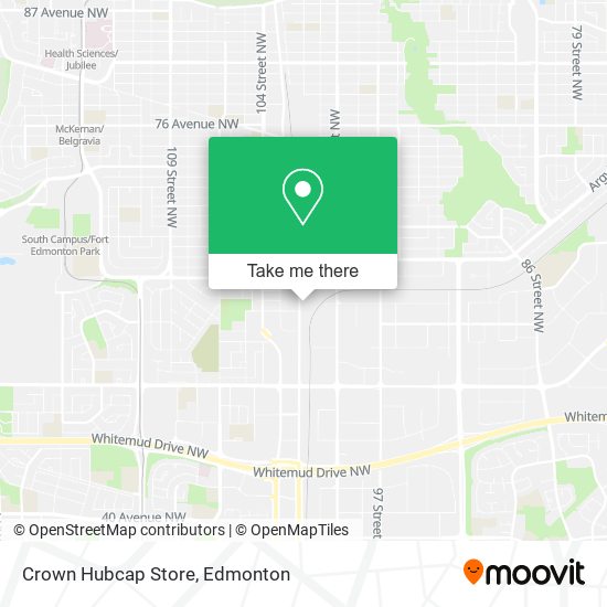 Crown Hubcap Store plan