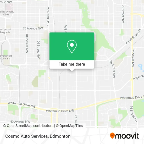 Cosmo Auto Services map