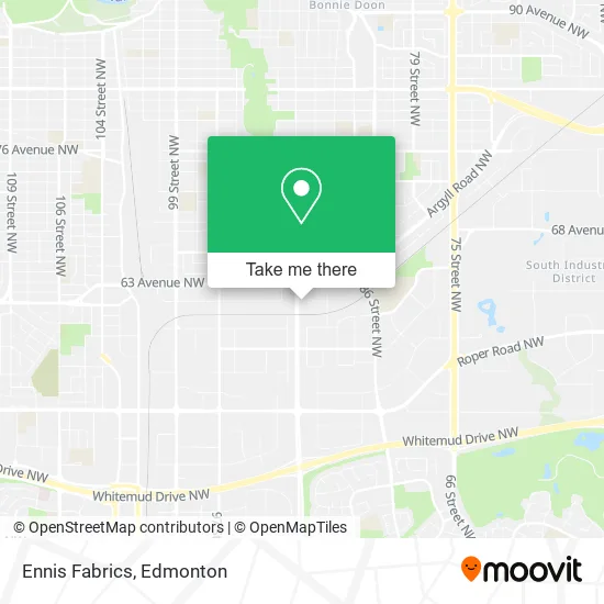 Ennis Fabrics map