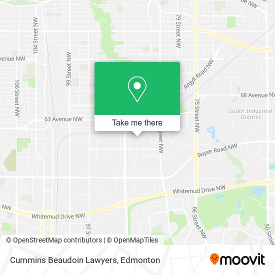 Cummins Beaudoin Lawyers map