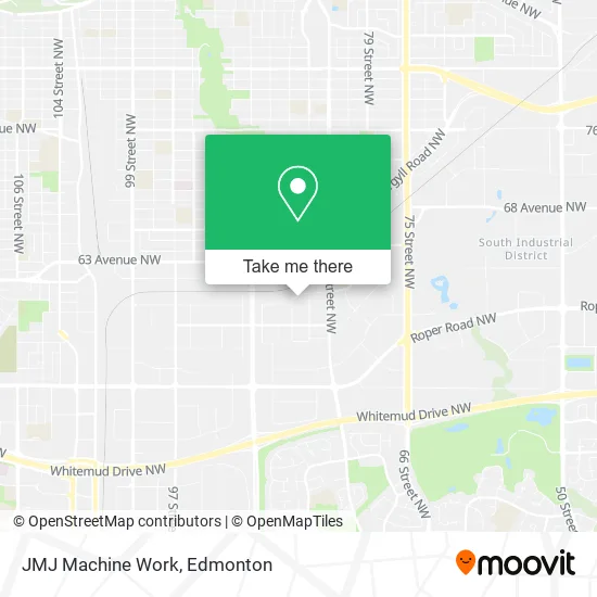 JMJ Machine Work map