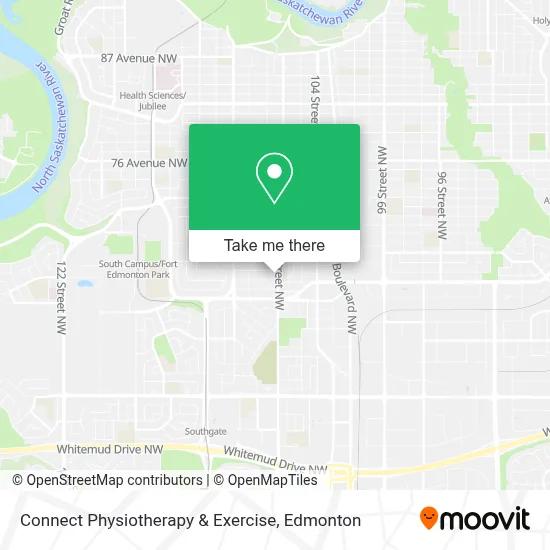 Connect Physiotherapy & Exercise map