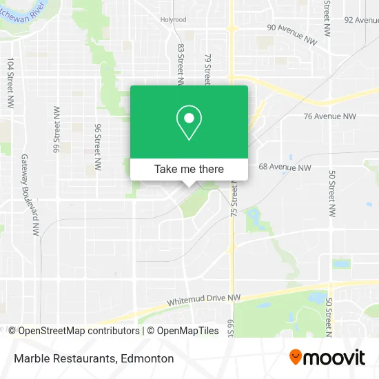 Marble Restaurants map