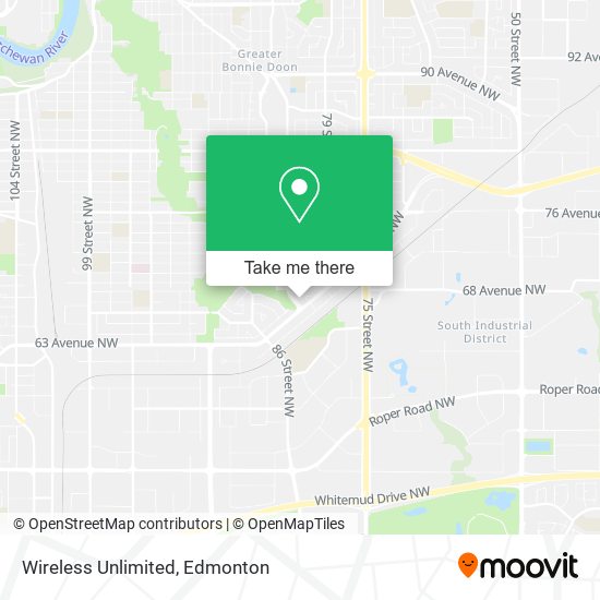 Wireless Unlimited map