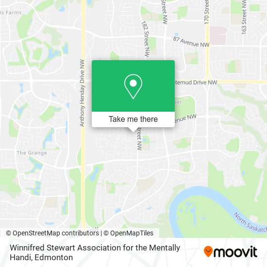 Winnifred Stewart Association for the Mentally Handi map