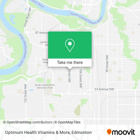 Optimum Health Vitamins & More map