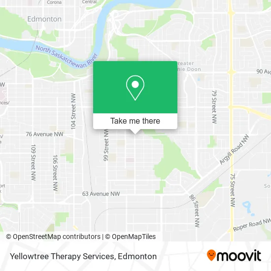 Yellowtree Therapy Services map
