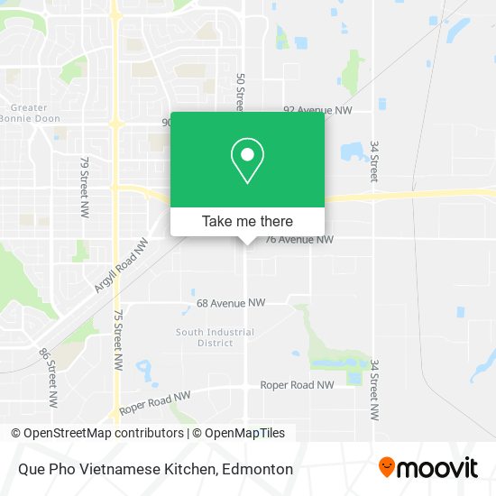 Que Pho Vietnamese Kitchen map