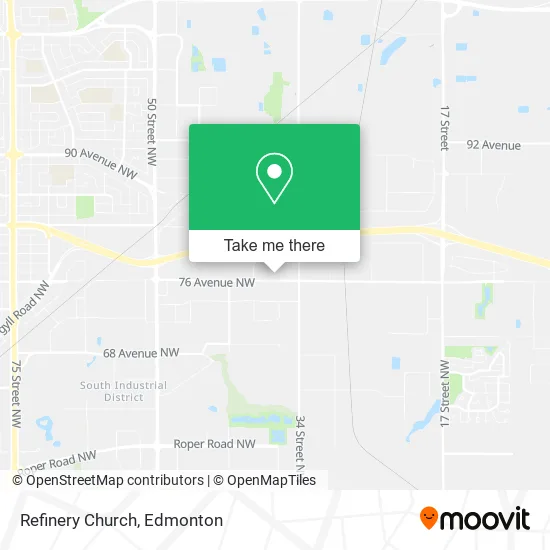 Refinery Church map
