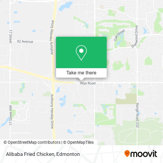 Alibaba Fried Chicken map