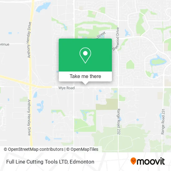 Full Line Cutting Tools LTD map