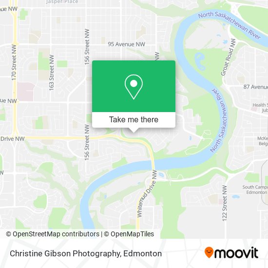 Christine Gibson Photography map