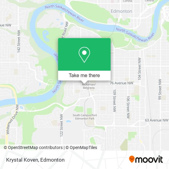 Krystal Koven map