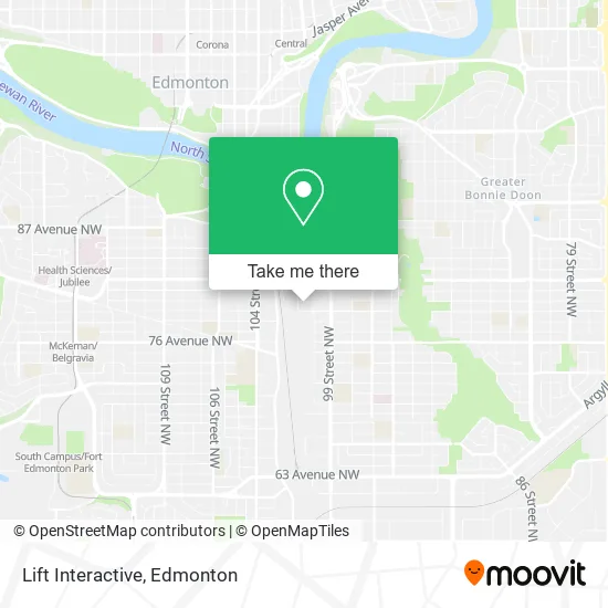 Lift Interactive map