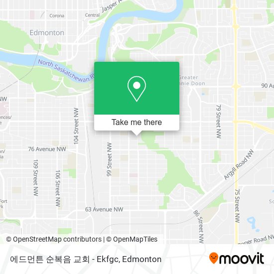 에드먼튼 순복음 교회 - Ekfgc plan