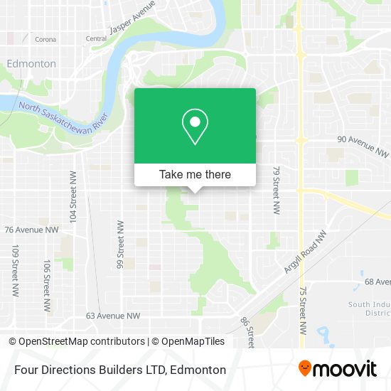 Four Directions Builders LTD map
