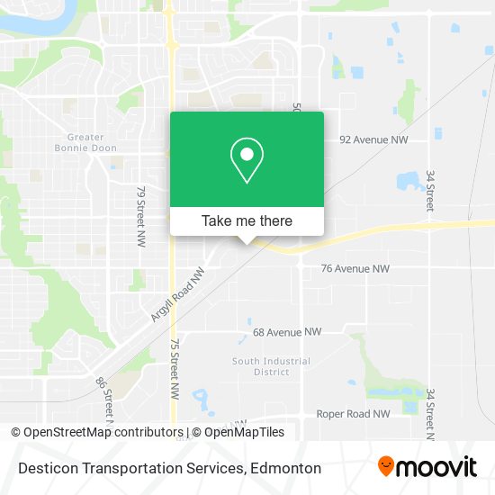 Desticon Transportation Services map
