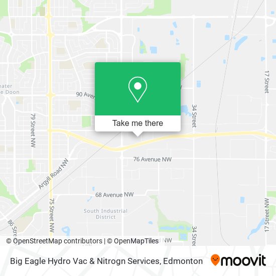 Big Eagle Hydro Vac & Nitrogn Services map