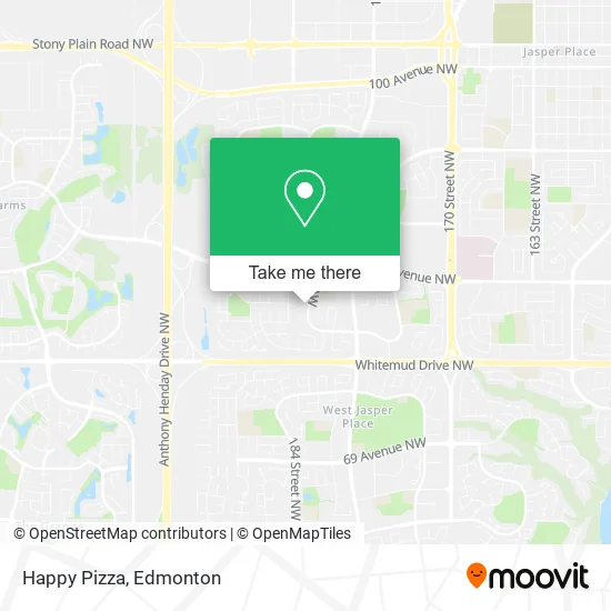 Happy Pizza map
