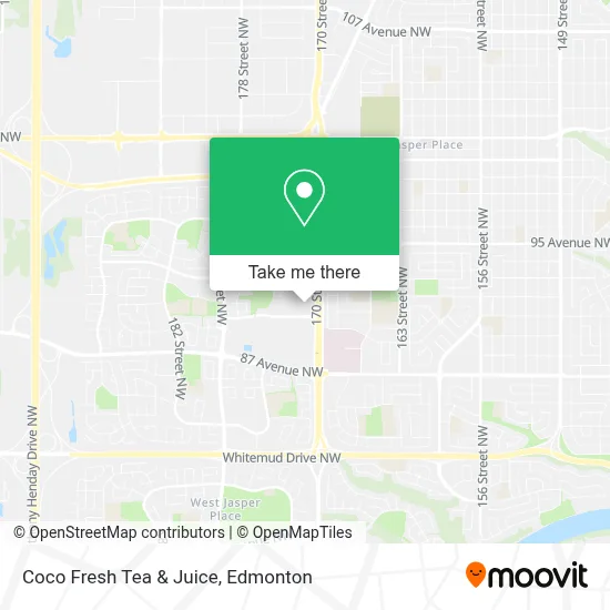 Coco Fresh Tea & Juice map