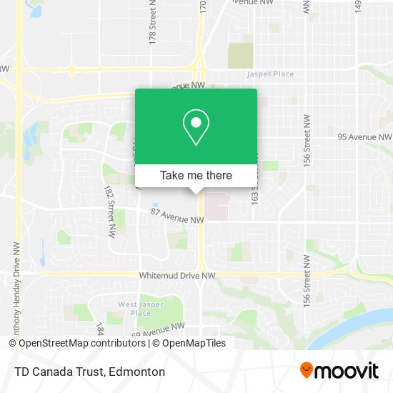 TD Canada Trust plan