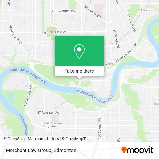 Merchant Law Group map