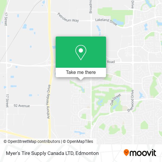 Myer's Tire Supply Canada LTD plan