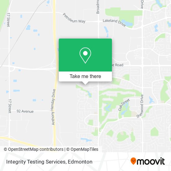 Integrity Testing Services map