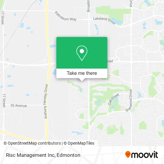 Risc Management Inc map