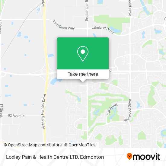 Loxley Pain & Health Centre LTD map