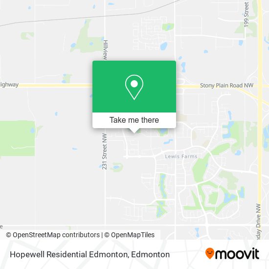 Hopewell Residential Edmonton plan