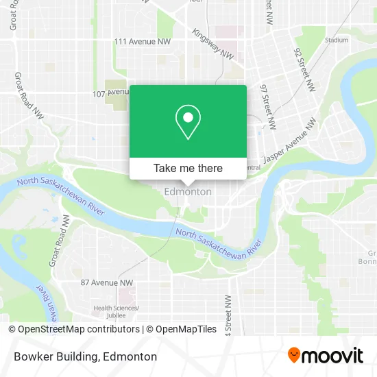 Bowker Building map